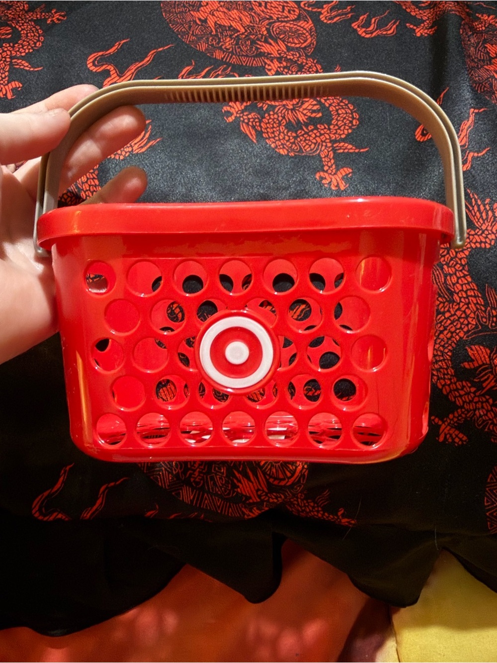 Mini Target red basket- super cute